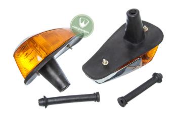 Pisca Piscão Completo Mexicano Par Laranja 113953041cyl 113953042cyl | Fusca 1949-96 SKU: 113953041CYL 113953042CYL